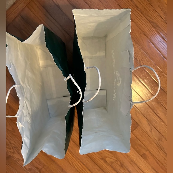 Marshall Fields 2 Iconic Shopping Bags 18” x 16” x 6” Very Collectible Very nice - Picture 8 of 9